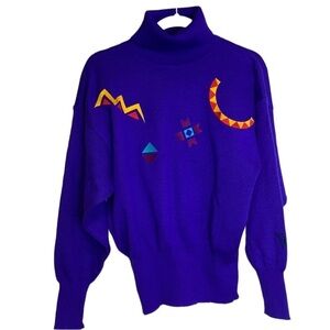 Vintage Tyrolia Skiwear Aztec Colorado Icelandic Ski Sweater